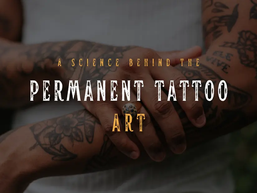 A Science behind the Permanent Tattoo art blog banner image