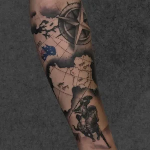 Tattoo design detail