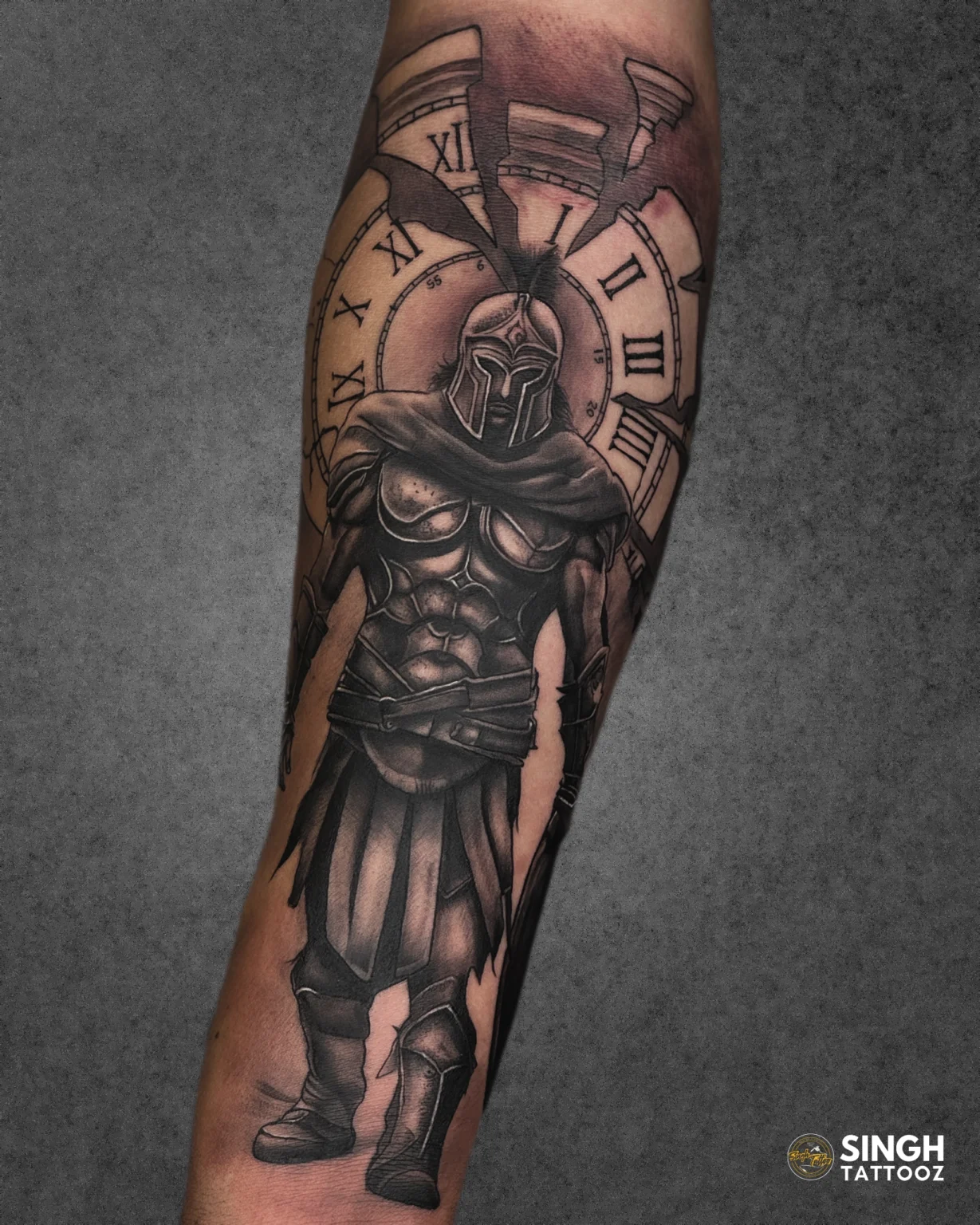 warrior-tattoo-design-permanent tattoo